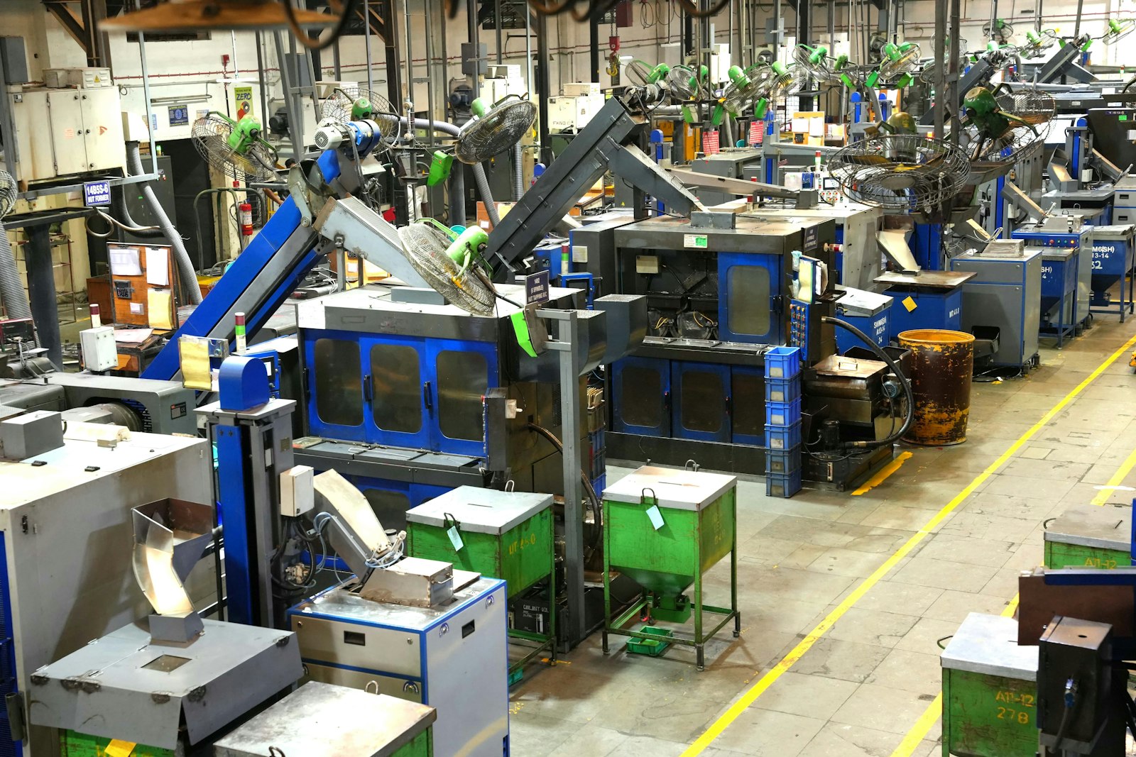 Manufacturing floor in the New York / New Jersey corridor